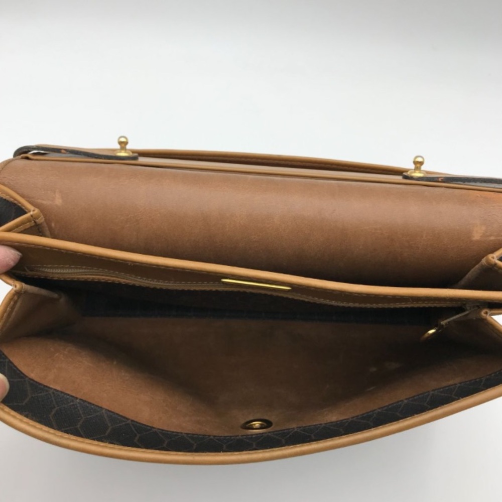 Dior Honeycomb Pattern Satchel - Picture 9 of 15